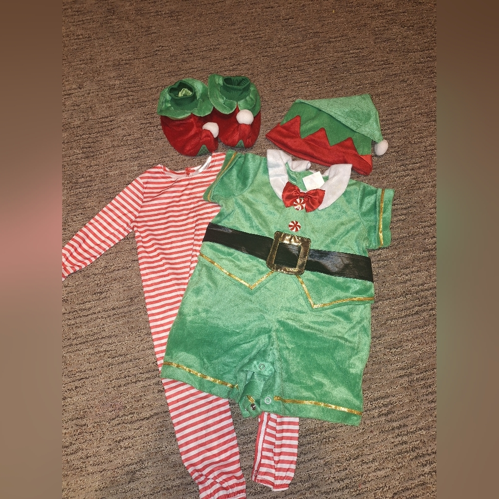 Baby Elf Christmas Costume